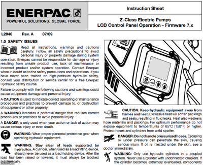 Instruction Manuals | Documentation